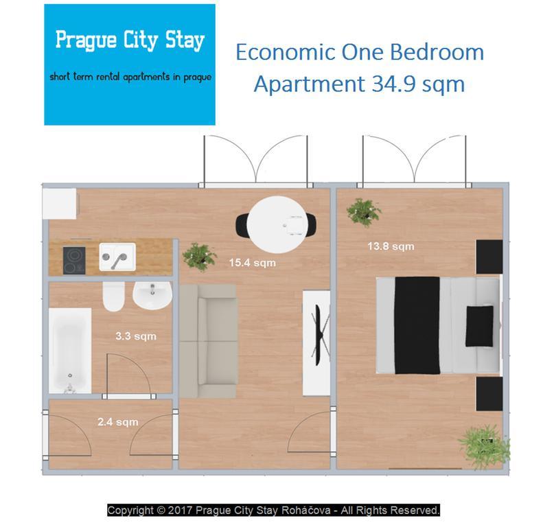 Prague City Stay Rohacova מראה חיצוני תמונה